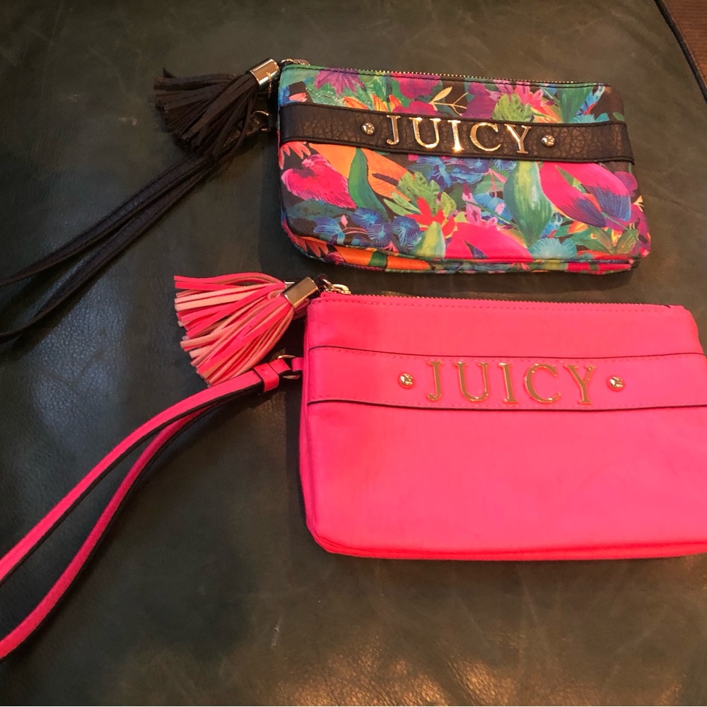 Juicy Couture set of two wristlets.